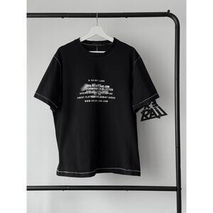 Helmut Lang Graphic Spray Logo Tee T-shirt